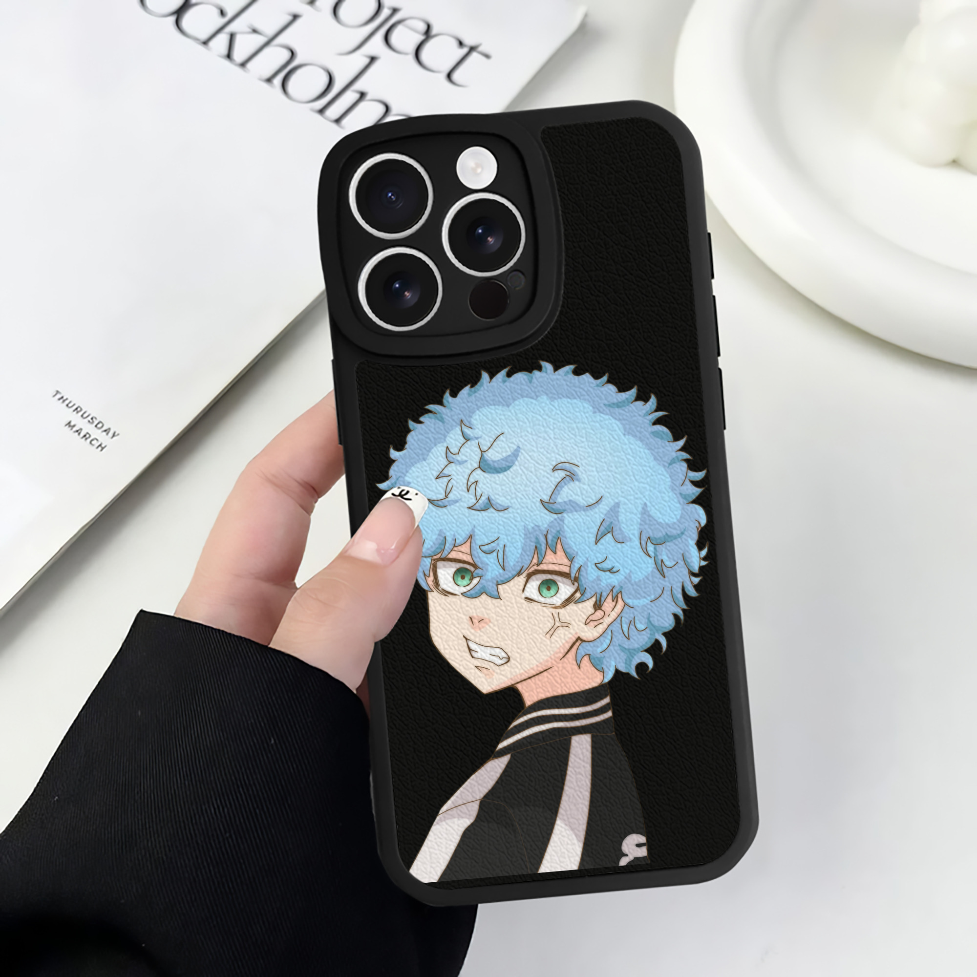 （画像用） 東京リベンジャーズ Tokyo Revengers 【iPhone 16シリーズ対応】シリコンスマホケース（レザー調） 材質：シリコン